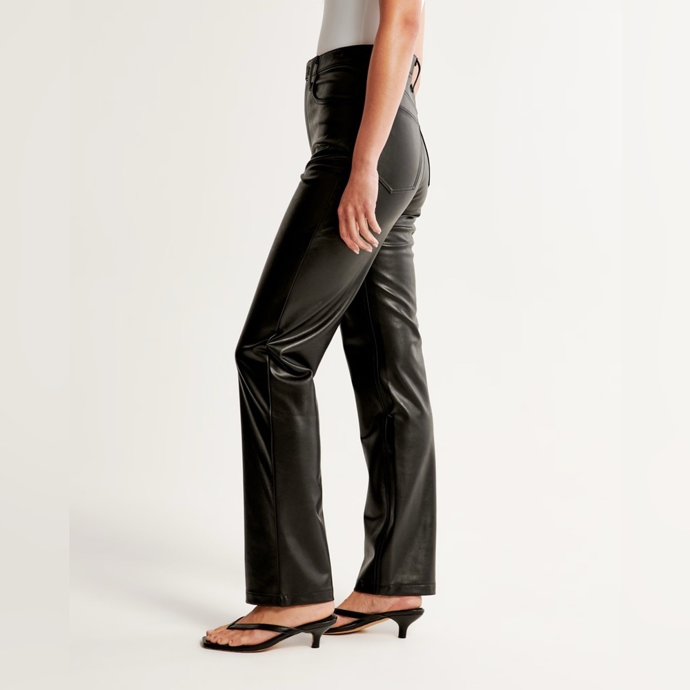 Abercrombie & Fitch Patent Leather Pants - Picture 3 of 11